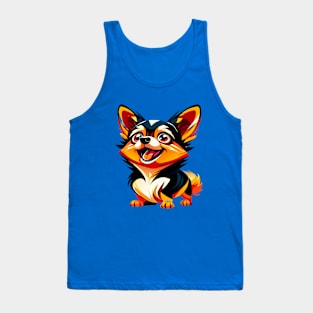 Cute Puppy Funny Tank Top